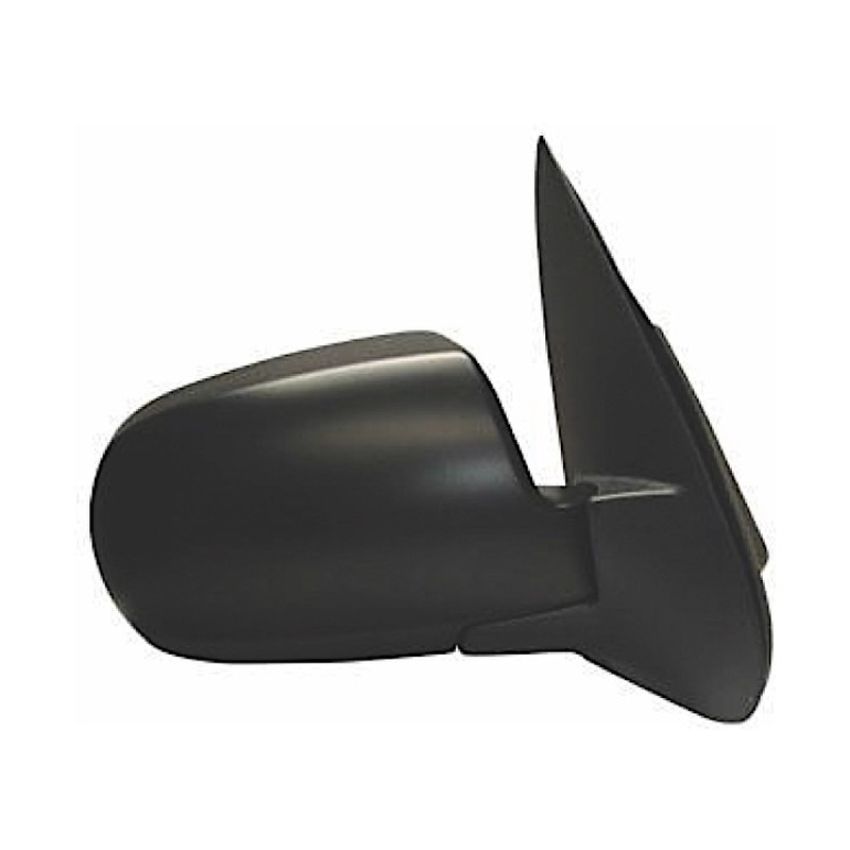 RH DOOR MIRROR PWR HTD SMOOTH BLK (P) FLDG TRIBUTE 05-06