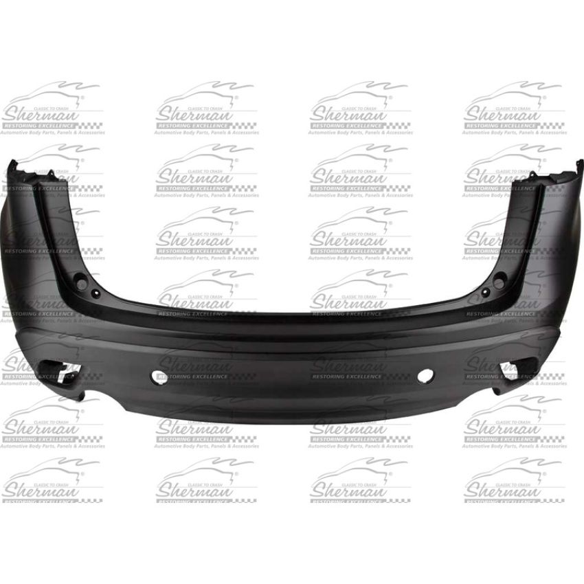 CAPA RR BUMPER COVER W/O PARK ASSIST; PRIME/TEXTURED MAZDA CX-5 13-16