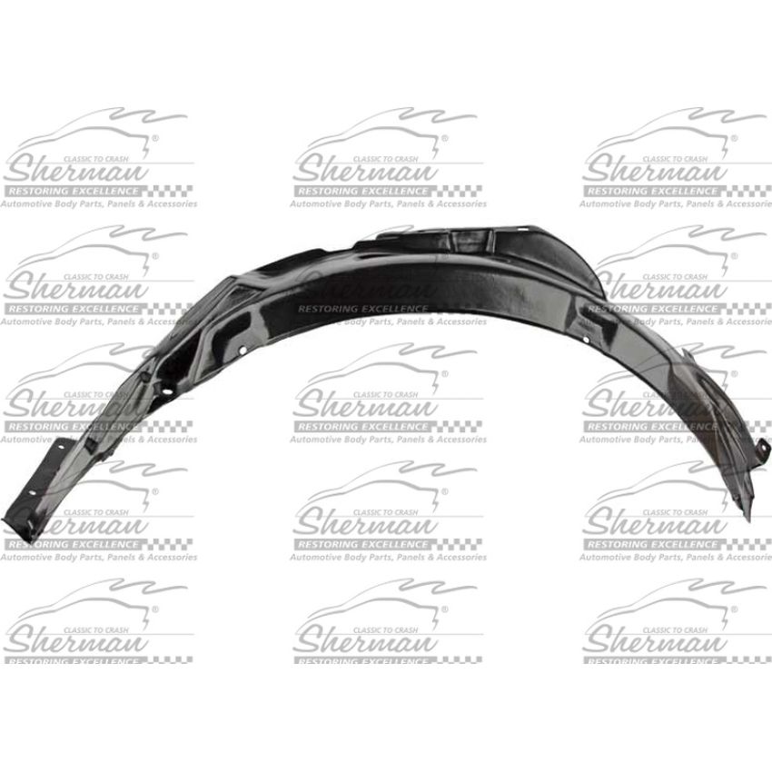 LH FRONT FENDER SPLASH SHIELD; PLASTIC LINER MITSUBISHI LANCER 03-06
