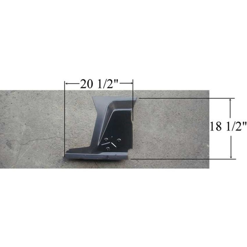 LH RR OF FRONT FENDER APRON MUSTANG 64-66
