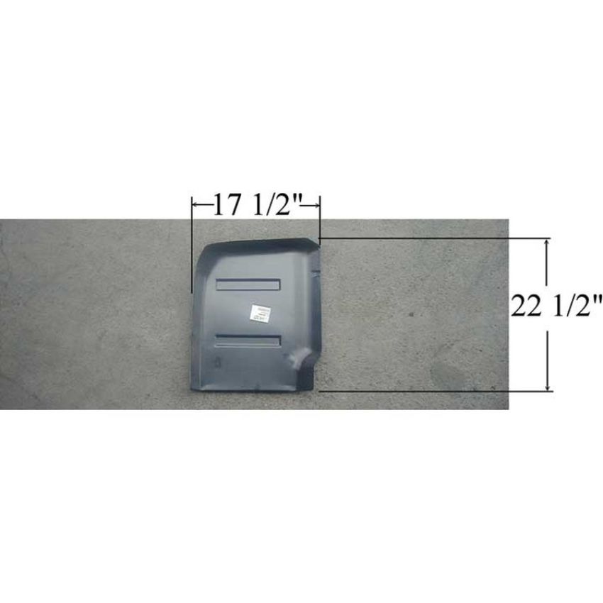 LH FRONT FLOOR FIREWALL EXT 22 IN. x 18 IN. MUSTANG 64-68; COUGAR 67-70