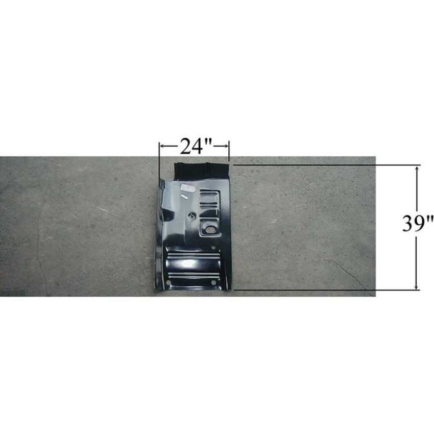 RH FLOOR PAN LONG MUSTANG 64-70; COUGAR 67-70
