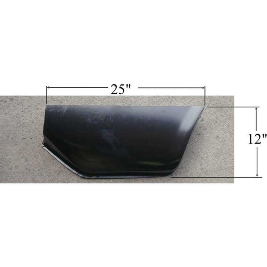 LH QUARTER PANEL LOWER RR SEC MUSTANG 64-66