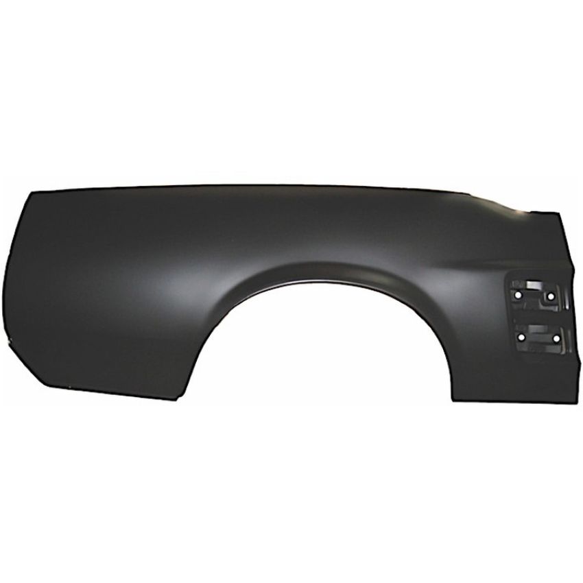 RH QUARTER PANEL SKIN W/ ORNAMENT HOLES MUSTANG EARLY 67