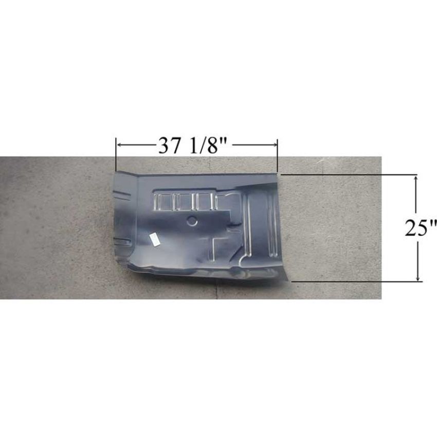 LH FLOOR PAN FRONT SEC MUSTANG 71-73