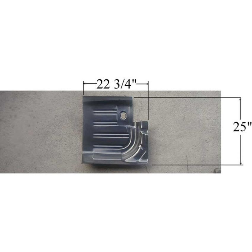 LH FLOOR PAN RR SECTION MUSTANG 71-73