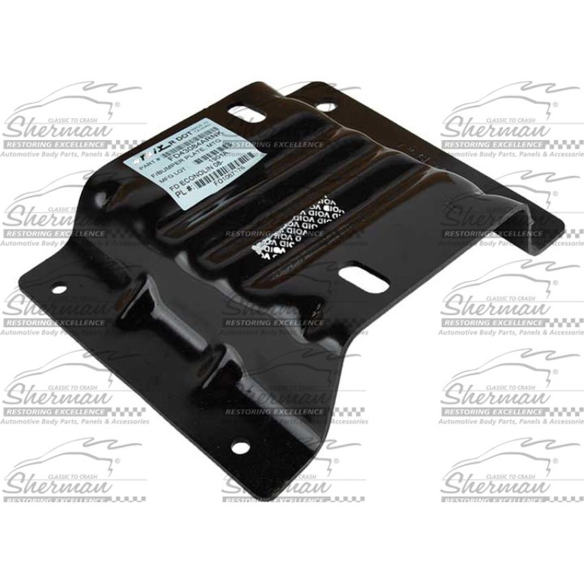 RH FRONT BUMPER MNTG PLATE ECONOLINE 08-14