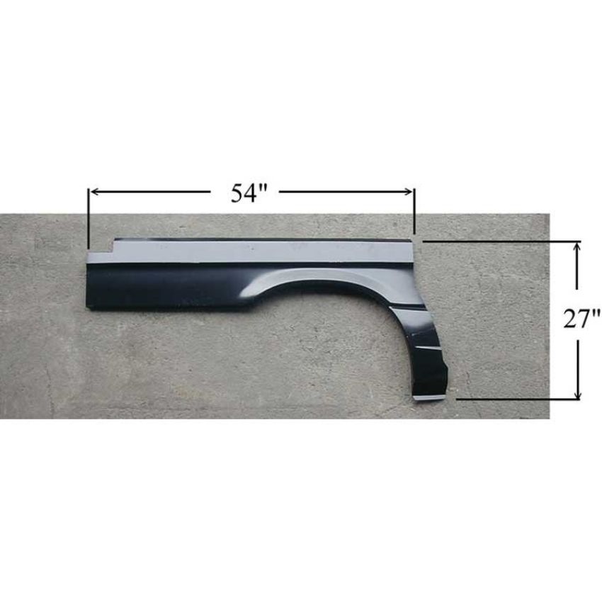 LH QUARTER PANEL SKIN LOWER SHORT AEROSTAR 86-97