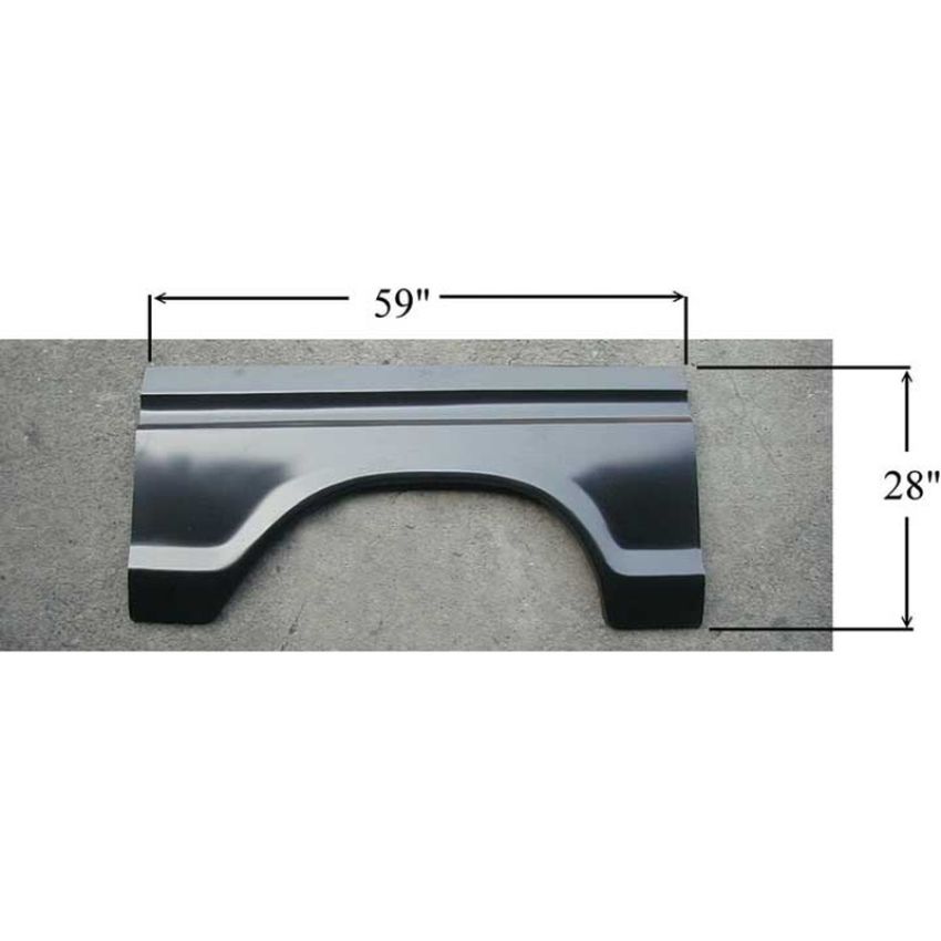 RH WHEEL OPNG REPAIR PANEL FORD P/U 73-79; BRONCO 78-79