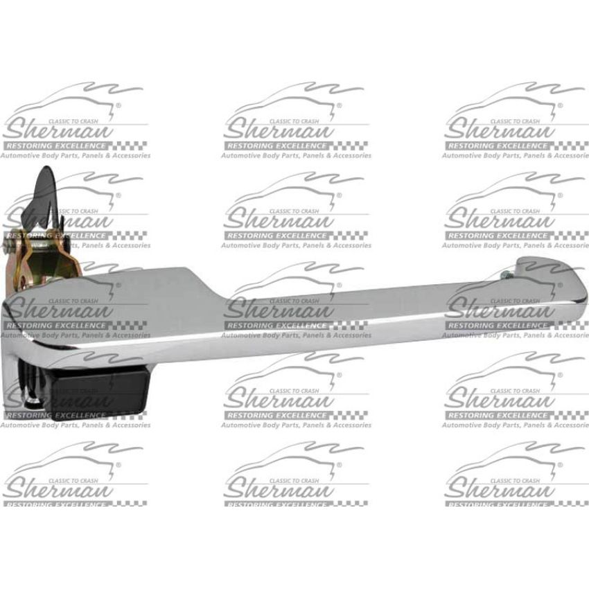 RH OUTER DOOR HANDLE CHR FORD P/U/BRONCO 80-86