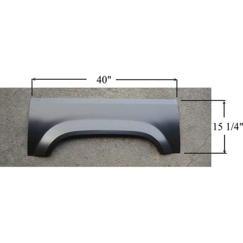 LH WHL OPNG REPAIR PNL UPR RANGER 83-88 (WILL NOT FIT 89-92 -- 3/8 DIFF IN LENGTH OF WHL ARCH AREA)