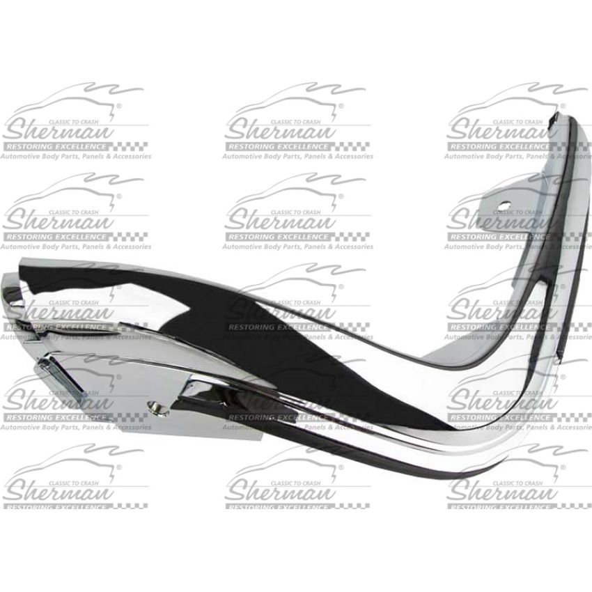 RH GRILLE SIDE MLDG CHR RANGER STYLESIDE 93-94