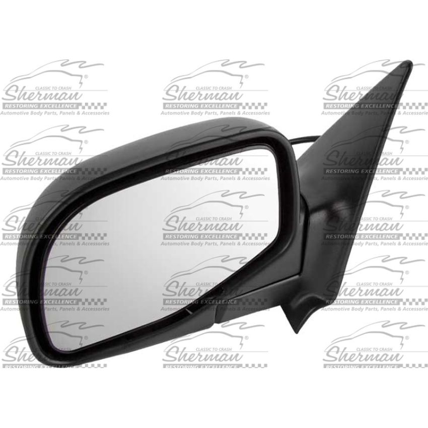 LH DOOR MIRROR PWR NON-HTD TEXT BLK FLDG RANGER W/O SPLASH 98-03; W/O OFF R OAD PKG 04-05
