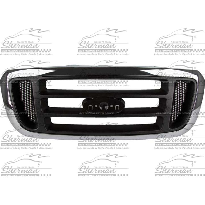 GRILLE CHR W/ ARGENT BARS RANGER 04-05
