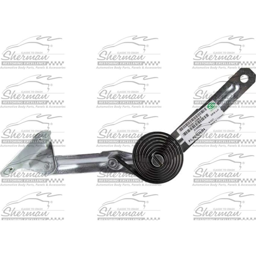 RH HOOD HINGE ASSY; ASSIST SPRING; FROM 4/87; BRONCO 87-96; F-150 87-97