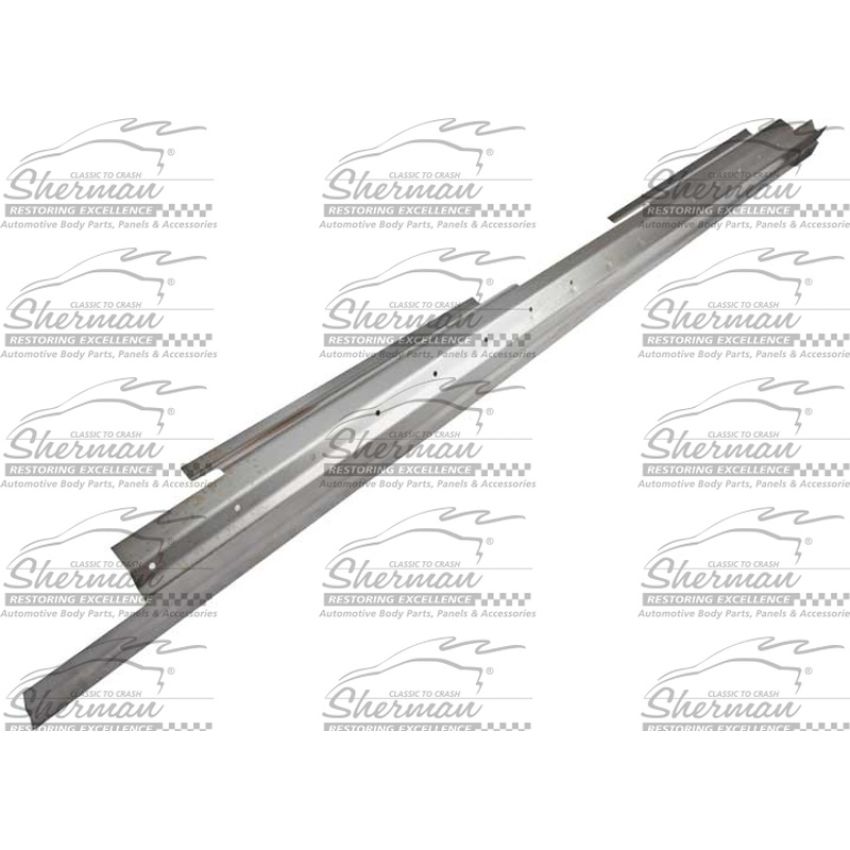 RH ROCKER PANEL ROCKER PANEL SLIP-ON FORD F150 04-10, LINCOLN MARK 4 DOOR CREW CAB 06-08