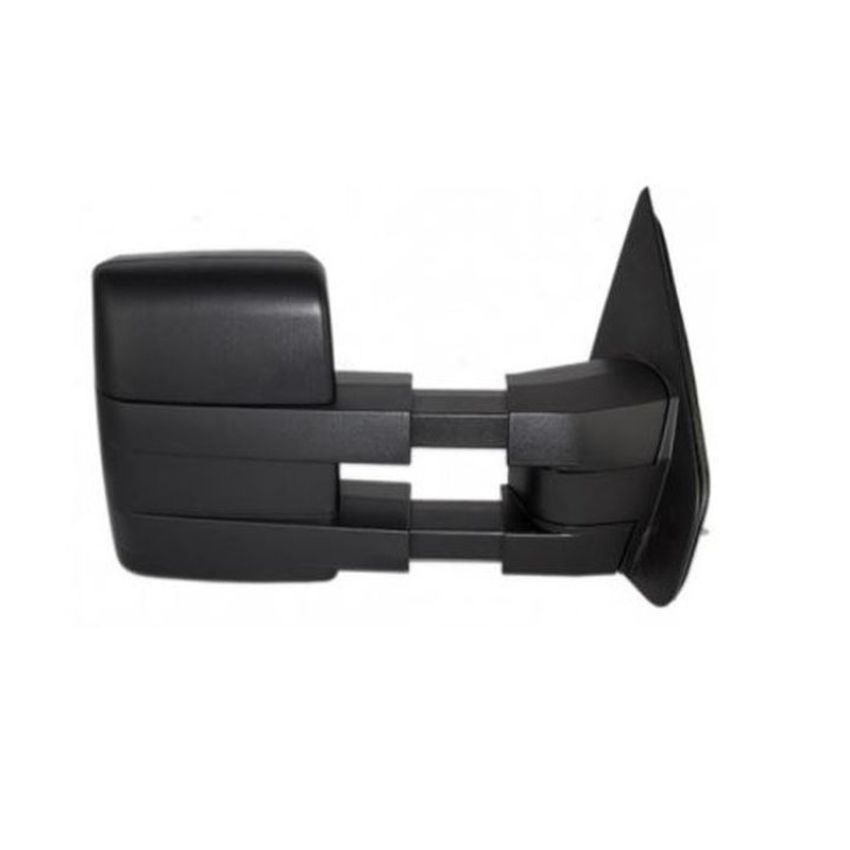 RH DOOR MIRROR TRAILER TOW TYPE PWR HEATED W/ MEMORY, SIGNAL & PUDDLE LMP CHR F150 08-14