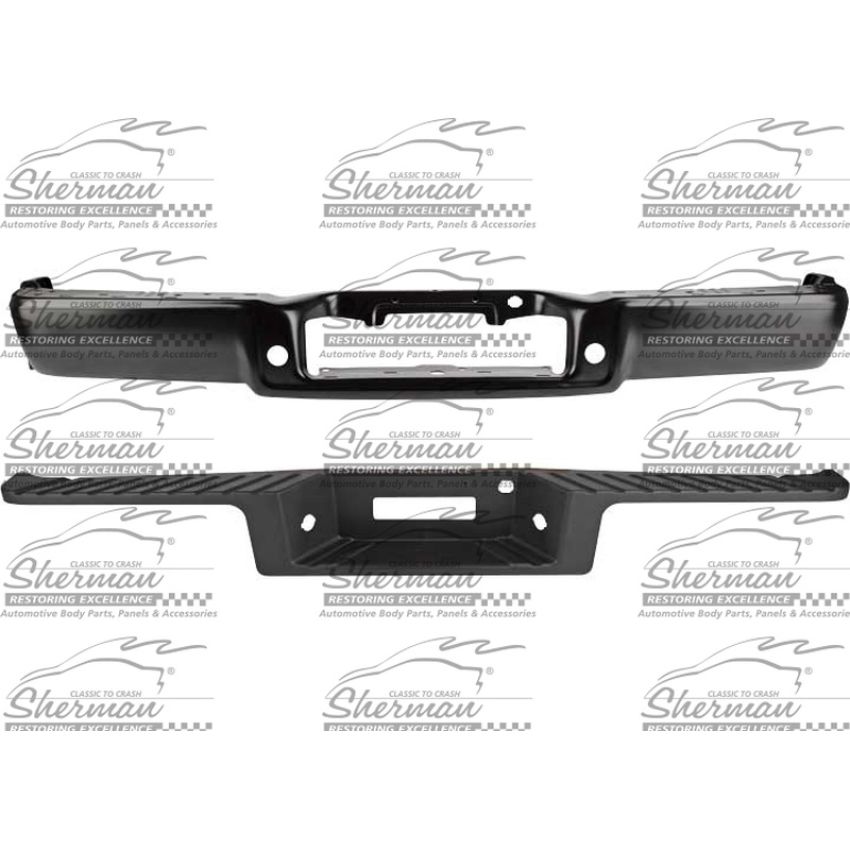 REAR BUMPER ASSEMBLY STYLESIDE;W/O REAR OBJECT SENSORS;W/O TOW PKG;PRIME;FORD F-150 06-08