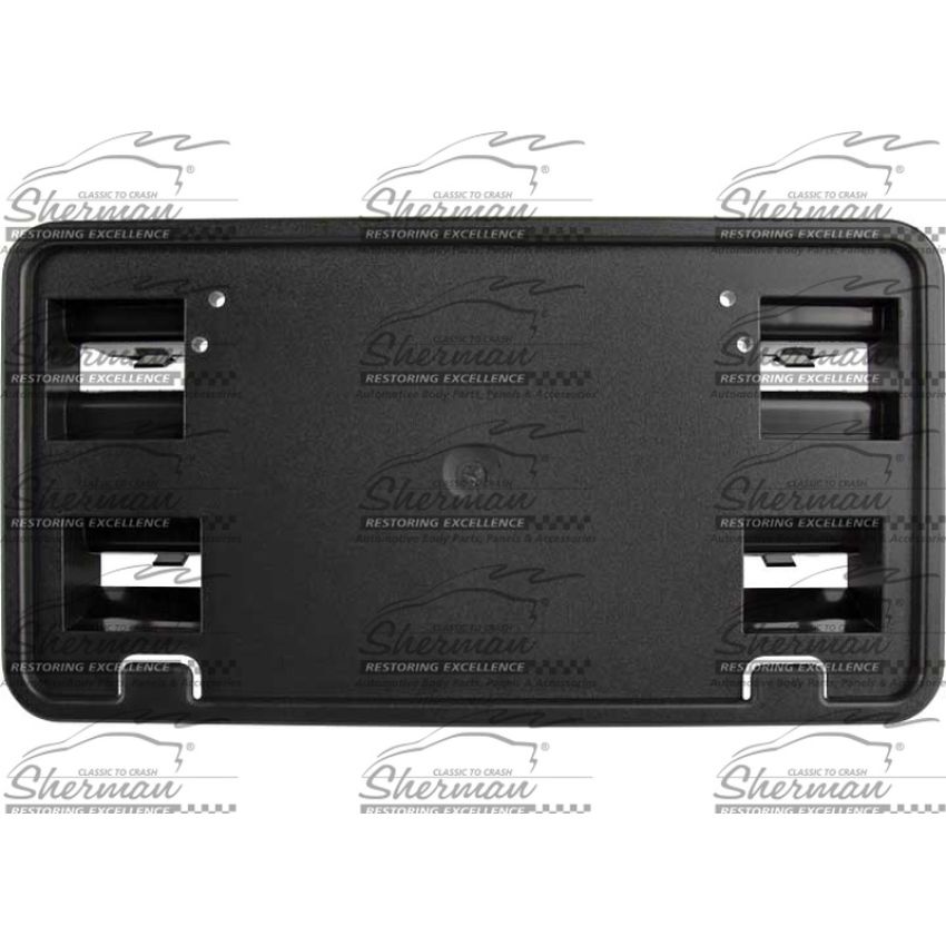 FRONT BUMPER LICENSE BRACKET W/O IMMERSION HEATER FORD F-150 15-17