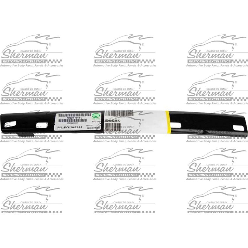 LH FRONT BUMPER COVER SUPPORT W/FOG LAMPS; UPPER FORD F-150 15-17