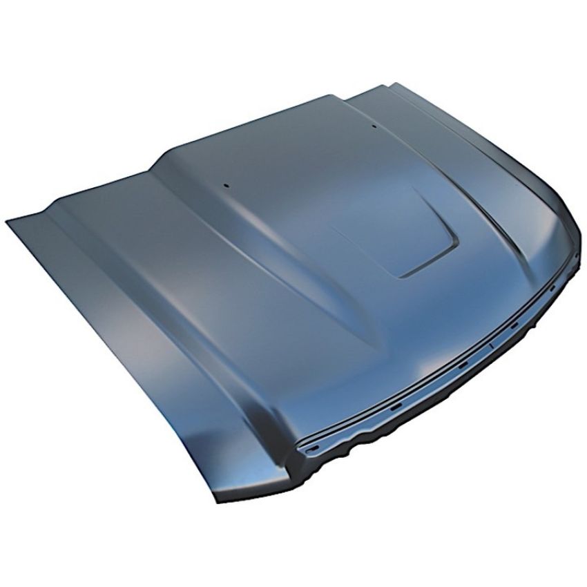 HOOD PANEL ASSY COWL INDUCTION; 2ND DESIGN FITS CREW/REGULAR/SUPER CAB FORD SUPER DUTY 08-10