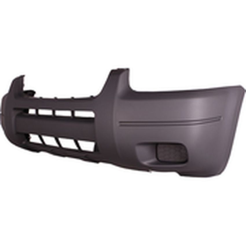 CAPA FRT BUMPER COVER XLS W/O WHEEL LIP MOLDING PLATINUM ESCAPE 01-04