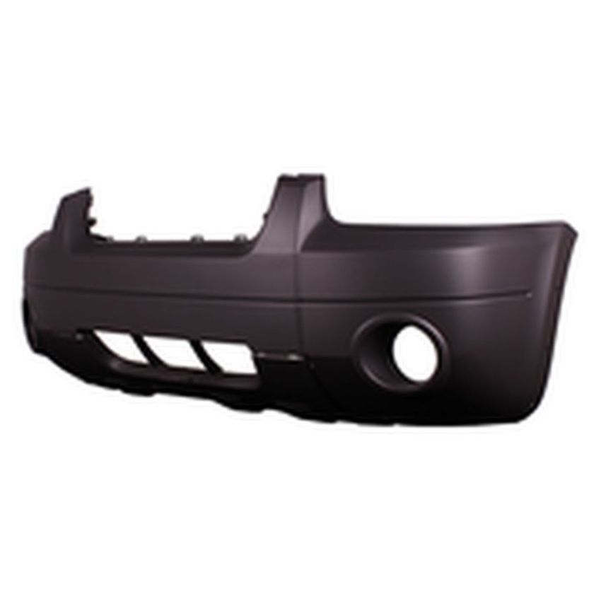 FRT BPR CVR W/FOG LMPS W/MLDG HOLES W/SKID PLATE HOLES PLATINUM (DK.G RY) ESCAPE XLT SPT 05-06