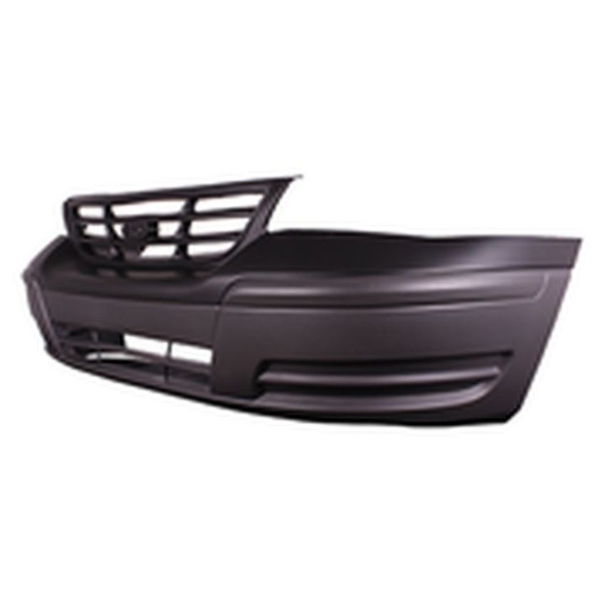 FRT BPR CVR W/ GRILLE ATTACHED TEXTURED DK GRY W/ PTD UPR GRILLE AREA WIN DSTAR BASE/LX 99-00
