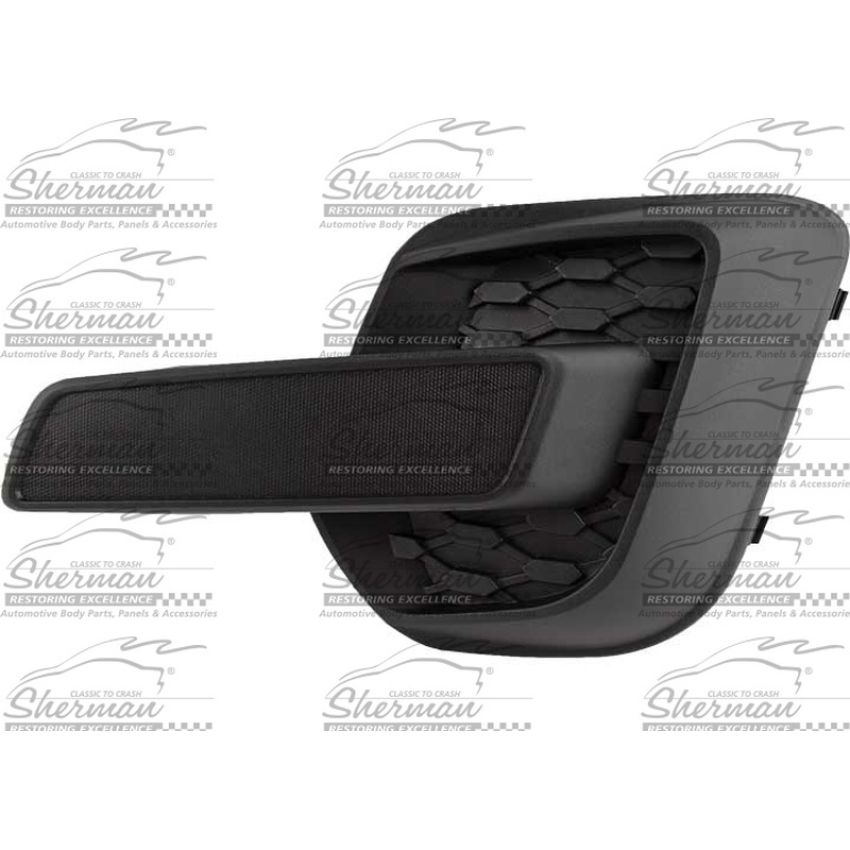 LH FRONT BUMPER INSERT LS/LT W/ O FOG LMPS BLK EQUINOX 10-15