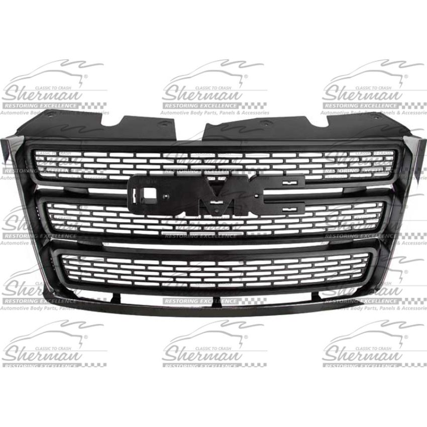GRILLE ASSY W/CHROME MLDG; W/O APPEARANCE PKG GMC TERRAIN SLE 2010-2015