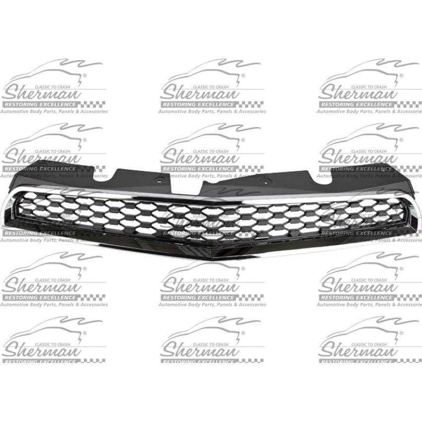 GRILLE ASSY MAT BLK W/ CHR MLDG EQUINOX 10-15