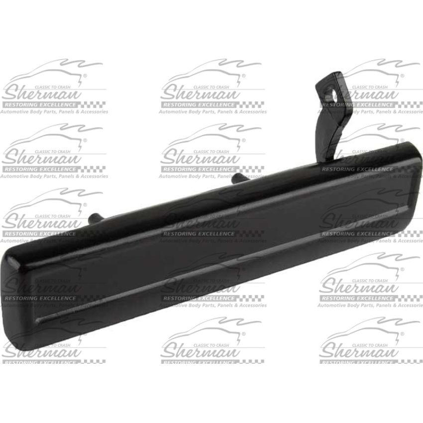 LH FRONT DOOR HANDLE OUTER BLACK CHEVROLET CAMARO 1982-1992; CELEBRITY 82-90; CAVALIER 88-94