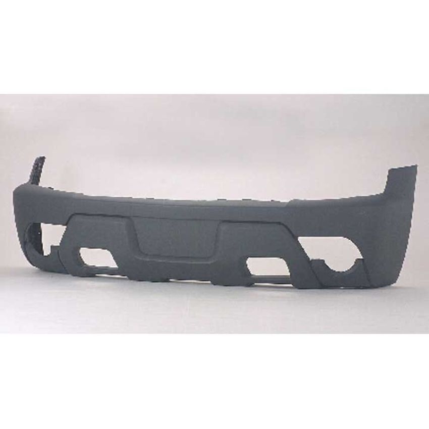 FRONT BUMPER COVER TEXTURED DK GREY W/ BODY CLADDING AVALANCHE 1500 03-06