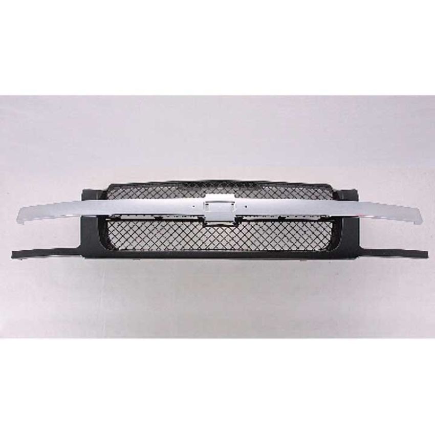 GRILLE ASSY BLACK; W/RPO-41U; W/BODY CLADDING CHEVROLET AVALANCHE 02-06