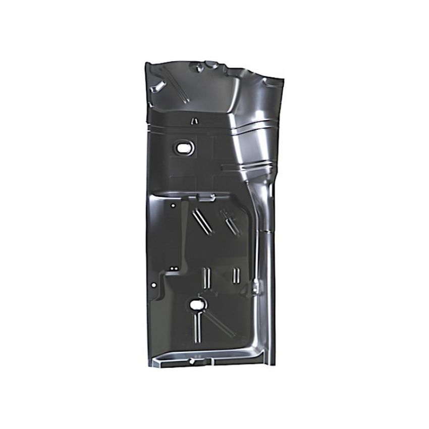 LH HALF FLOOR PAN COMPLETE W/ TOE BOARD & 1/2 CENTER HUMP AREA NOVA 62-67
