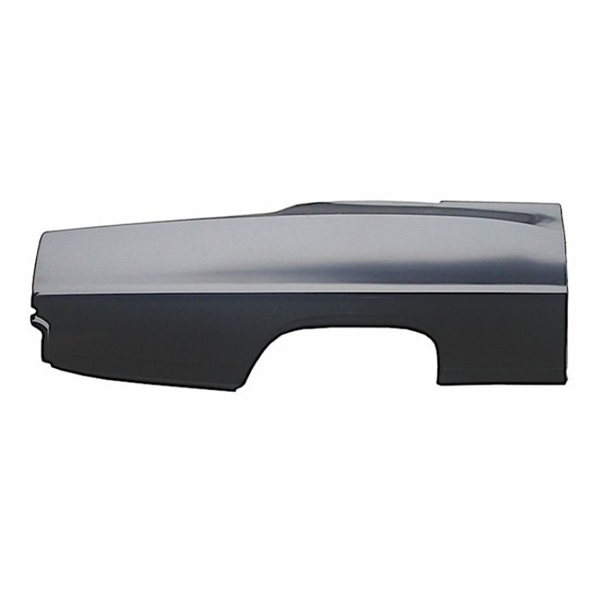 RH QUARTER PANEL SKIN 2 DOOR CHEVY II/NOVA/ACADIAN 66-67 - DIE FORMED IN TAIWAN