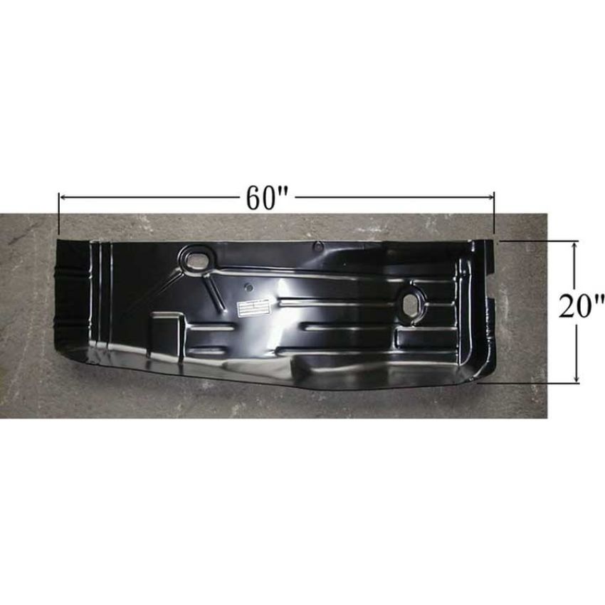 LH FLOOR PAN FULL LENGTH CAMARO/FIREBIRD 67-69 - MADE IN TAIWAN