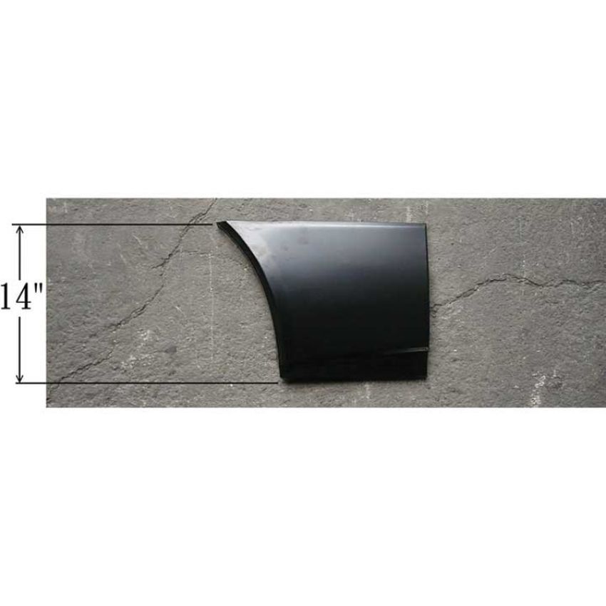 LH QUARTER PANEL LOWER FRONT SEC CAMARO/FIREBIRD 67-68
