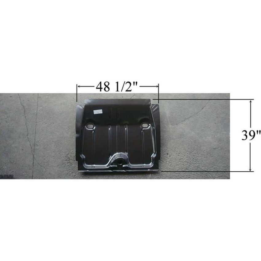 TRUNK FLOOR EXT SIZE CAMARO/FIREBIRD 67-68 - MADE IN TAIWAN
