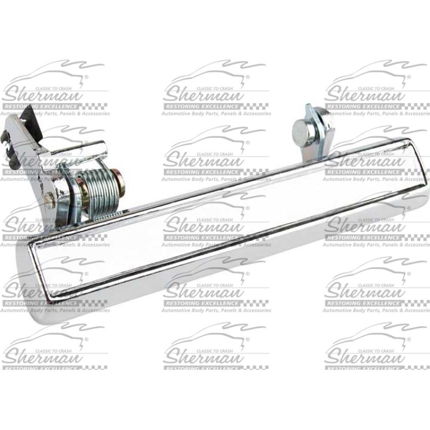 RH FRONT DOOR HANDLE OUTER; BRIGHT; CAMARO 75-81