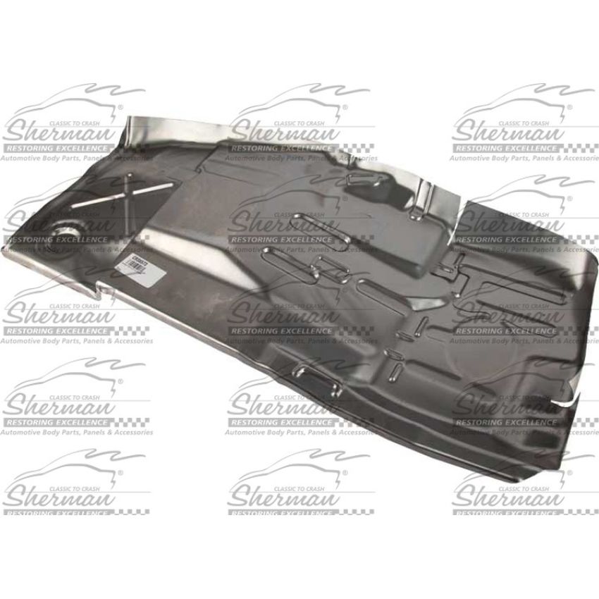 LH FLOOR PAN FULL 49 IN.x21 IN. CAMARO/FIREBIRD/TRANS AM 75-81 - MADE IN USA (STEEL GAUGE - 19)