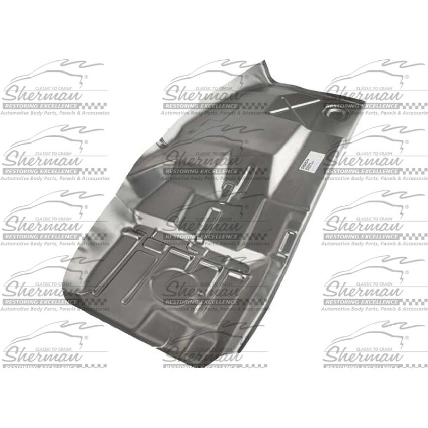RH FLOOR PAN FULL 49 IN.x21 IN. CAMARO/FIREBIRD/TRANS AM 75-81 - MADE IN US A (STEEL GAUGE - 19)
