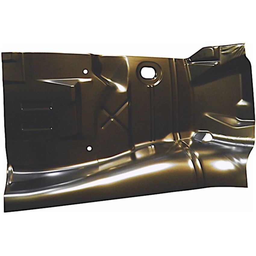 LH FRONT FLOOR PAN INCLUDES HALF CENTER HUMP AND TOE BOARD AREA CAMARO/FIREBIRD 70-74