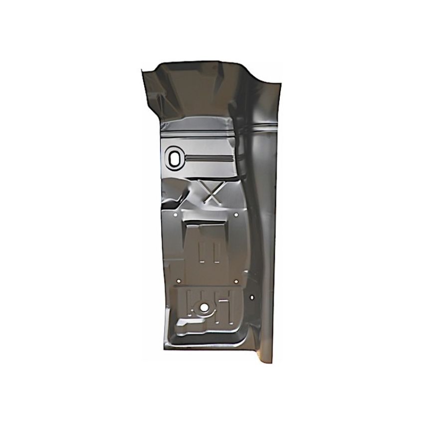 LH FLOOR PAN FULL LENGTH W/ CENTER SEAM LARGE 57 IN.X27 IN. CAMARO/FIREBIRD 70-74 -MADE IN TAIWAN