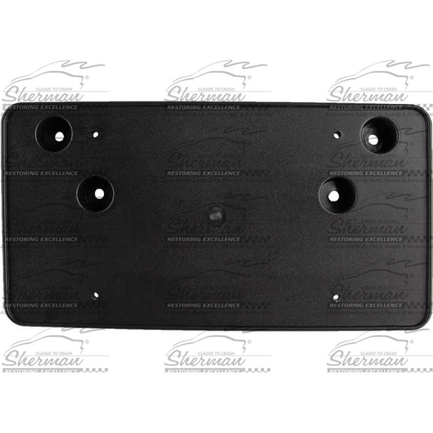 FRONT BUMPER LIC BRKT BLK TEXTURED CAMARO 10-14
