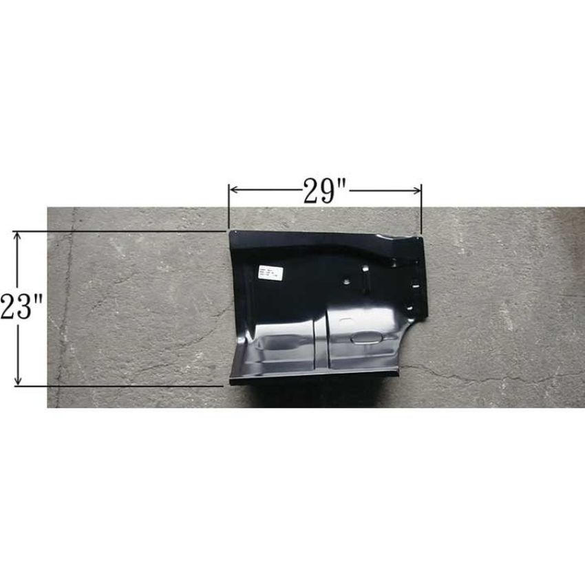 LH RR SEAT FLOOR PAN CHEVELLE/BEAUMONT/MALIBU/CUTLASS 64-67; GTO/LEMANS/TEMPEST 64-65