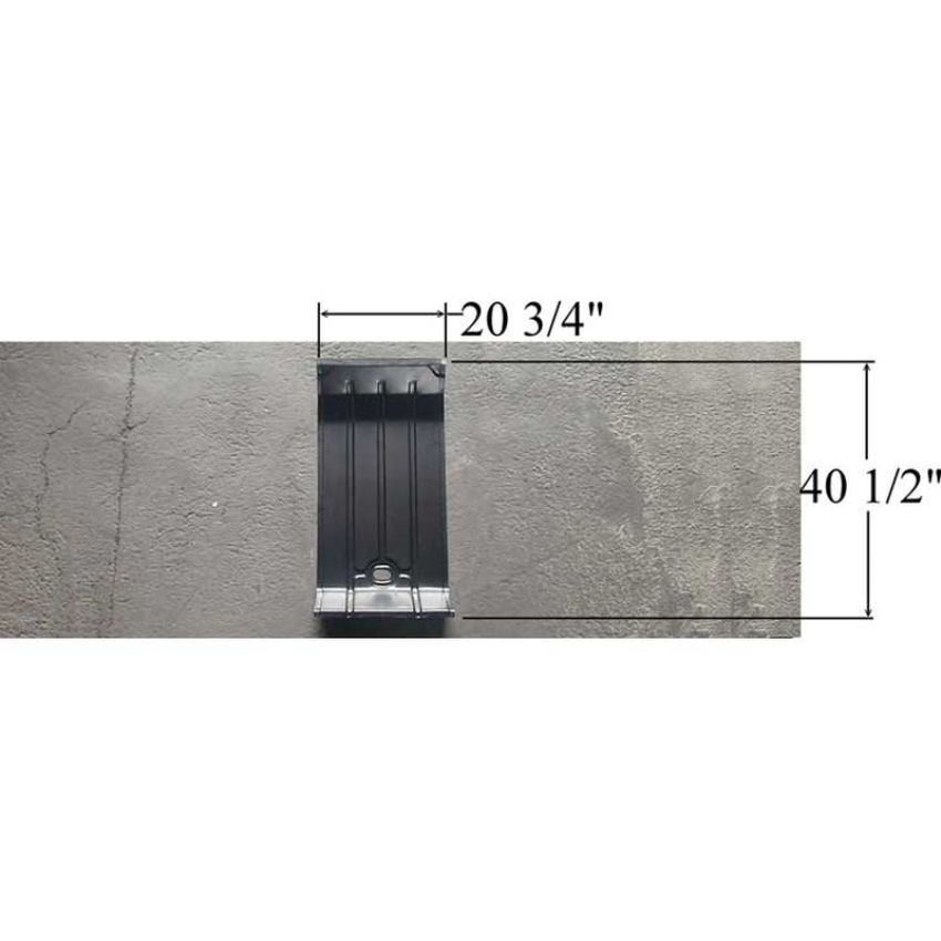 CENTER TRUNK FLOOR 20 IN.WX40 IN.L CHEVELLE/BEAUMONT/MALIBU/EL CAMINO 64-67 - MADE IN TAIWAN