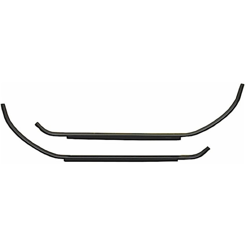 TRUNK WEATHERSTRIP GUTTER SET (2PC) CHEVELLE 68-72; MONTE CARLO 70-72; SKYL ARK 70-72