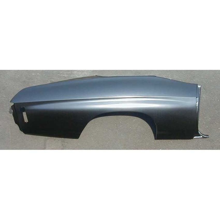 RH QUARTER PANEL FULL (STAMPED ON TOOLING) 2 DOOR CHEVELLE CONV 70-72