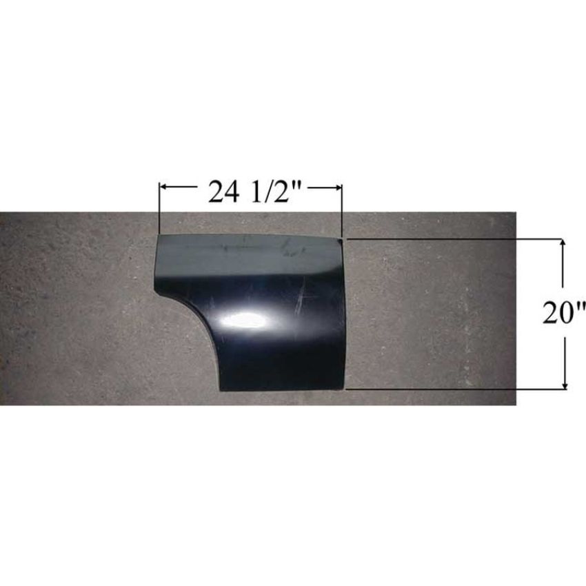 LH QUARTER PANEL FRONT SEC 2 DOOR CHEVELLE/MALIBU 70-72